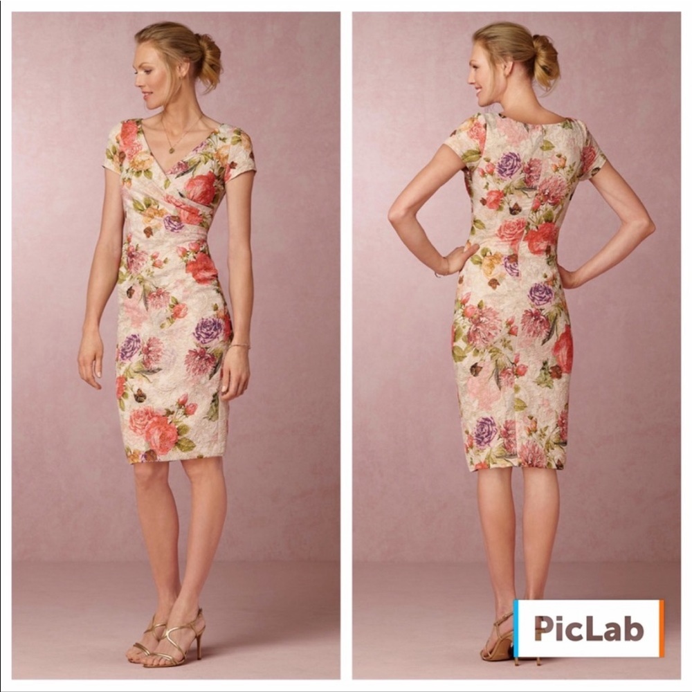 NWT Anthropologie BHLDN Adrianna Papell Coraline Dress Size 0